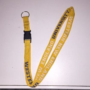 Western New England University key lanyard